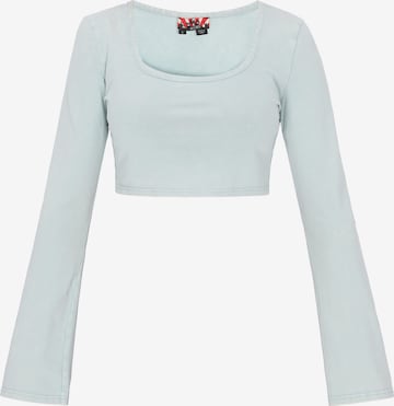 T-shirt myMo ROCKS en bleu : devant