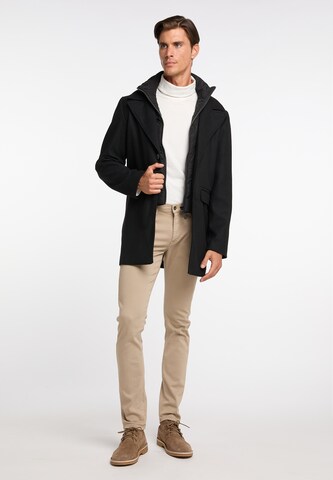 DreiMaster Klassik Between-Seasons Coat in Black