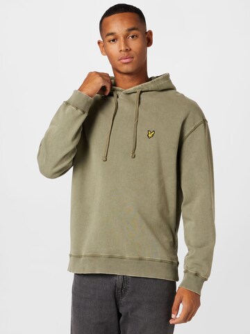 Lyle & Scott Sweatshirt in Green: front