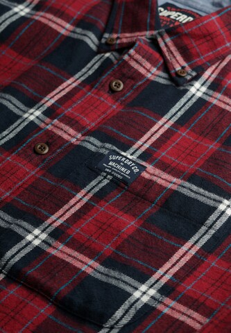 Coupe regular Chemise Superdry & Co en bleu