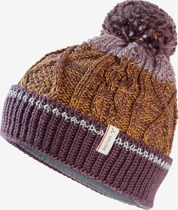 VAUDE Athletic Hat 'Cornua' in Brown: front