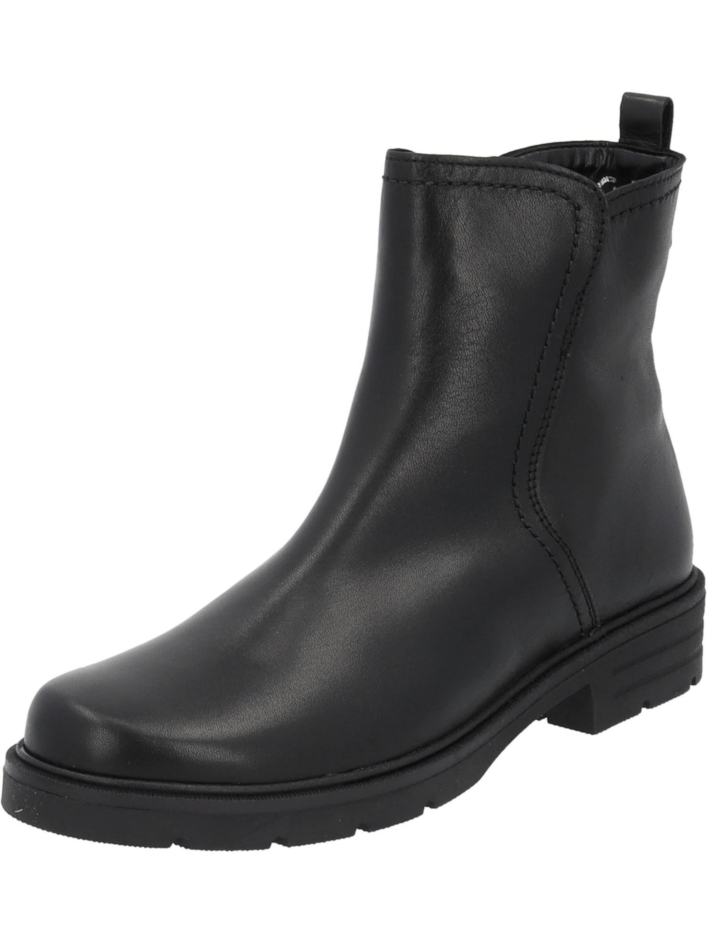 GABOR Enkellaarsjes in Zwart: voorkant