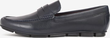 Kazar Mocassins in Blauw: voorkant