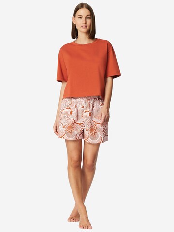 Chemise de nuit 'Mix Relax' SCHIESSER en orange