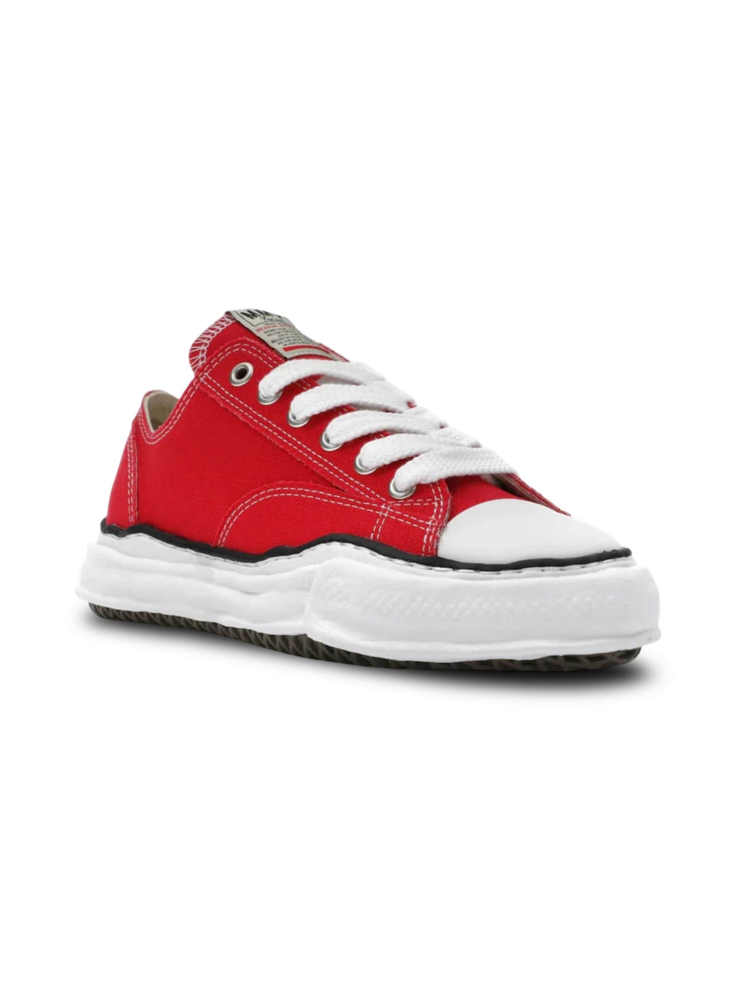 Mihara Yasuhiro Sneakers 'Maison Mihara Yasuhiro Peterson OG Sole Canvas Low Red' in Red: front