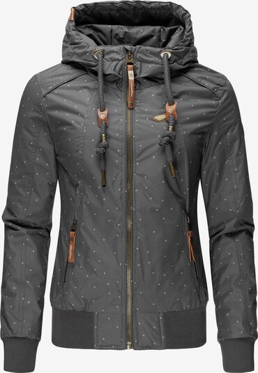 Ragwear Veste d’hiver 'Druna Print Winter' en gris, Vue avec produit