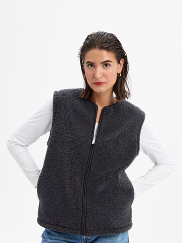 Samsøe Samsøe Weste in Blau: Vorderseite