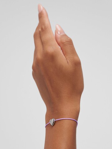 Copenhagen Studios Bracelet 'Balloon Hearts' in Purple
