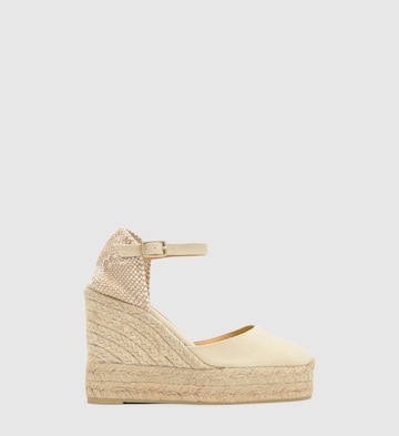 Espadrilles 'Carol' Castañer en beige : devant