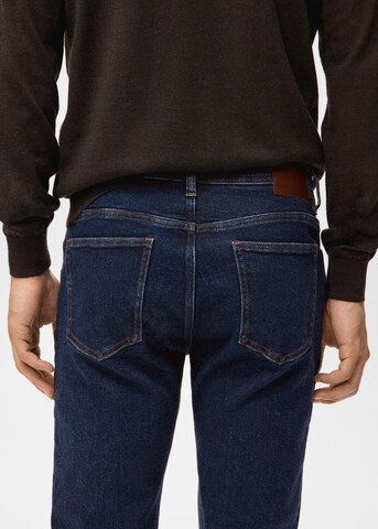 MANGO MAN Slim fit Jeans 'Jan' in Blue