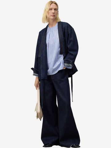 Adolfo Dominguez Bluse in Blau
