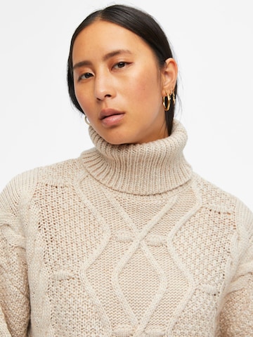 OBJECT Sweater 'KAMMA' in Beige