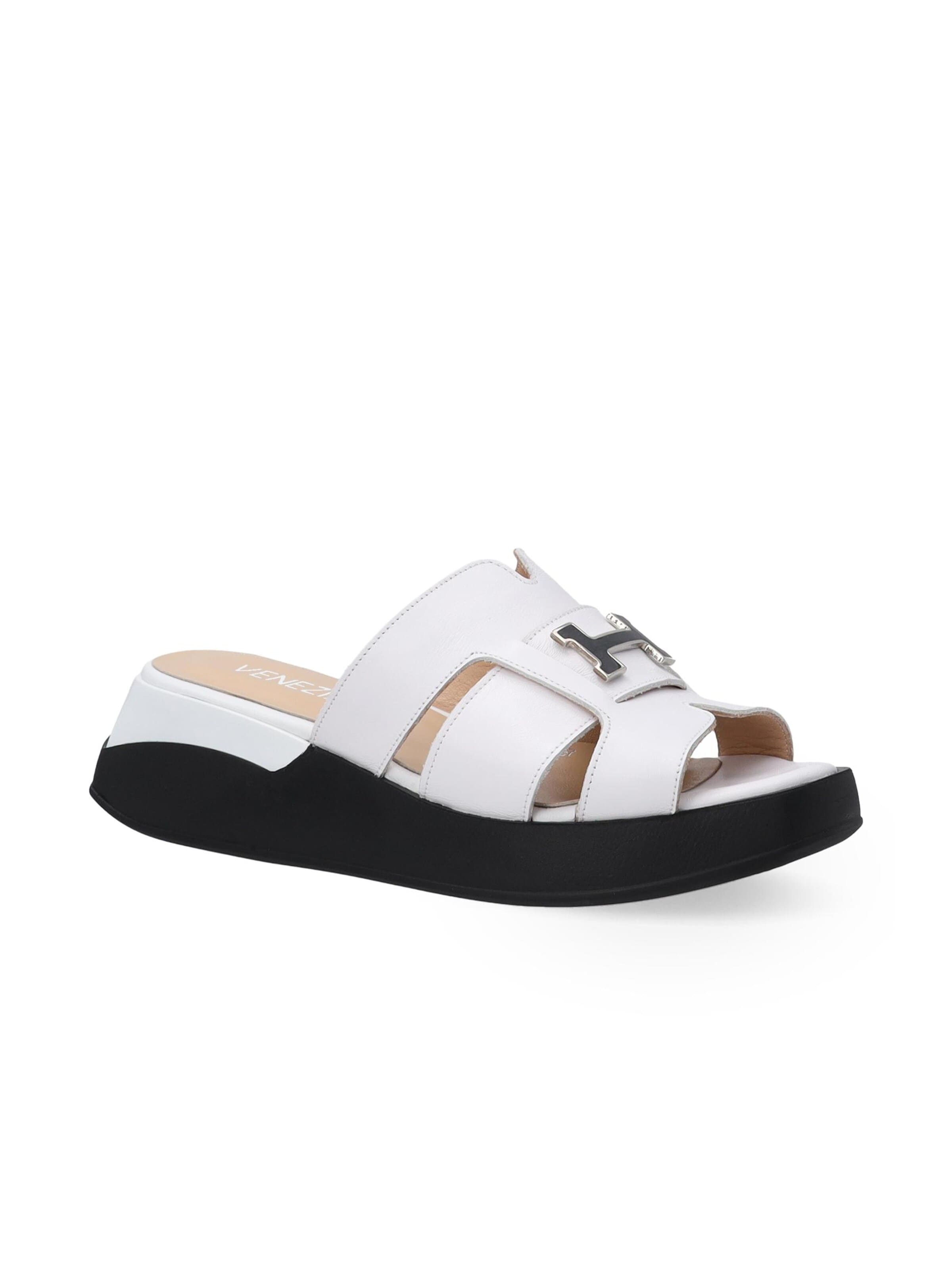 VENEZIA Mule in White