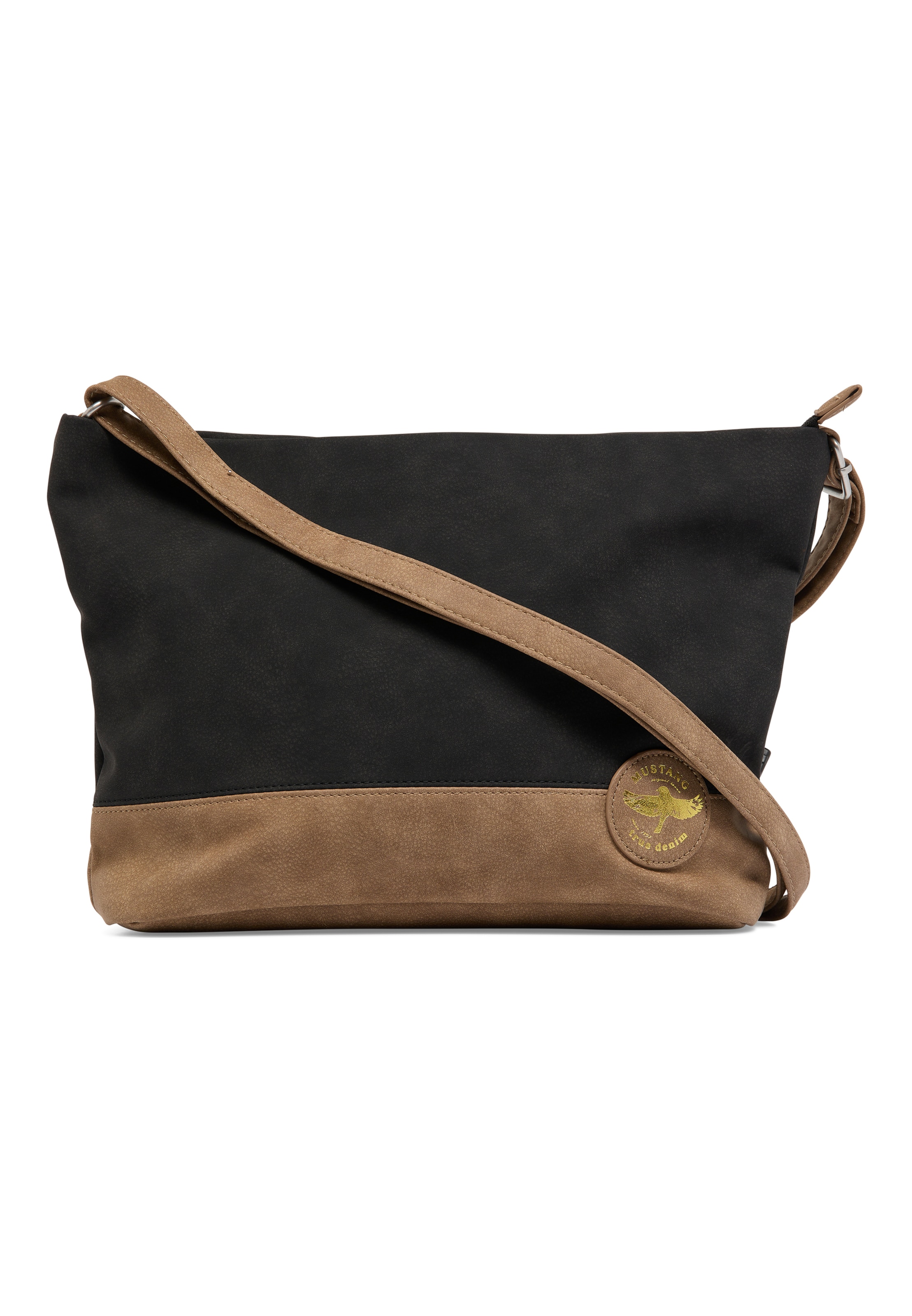 MUSTANG Crossbody Bag in Black: front