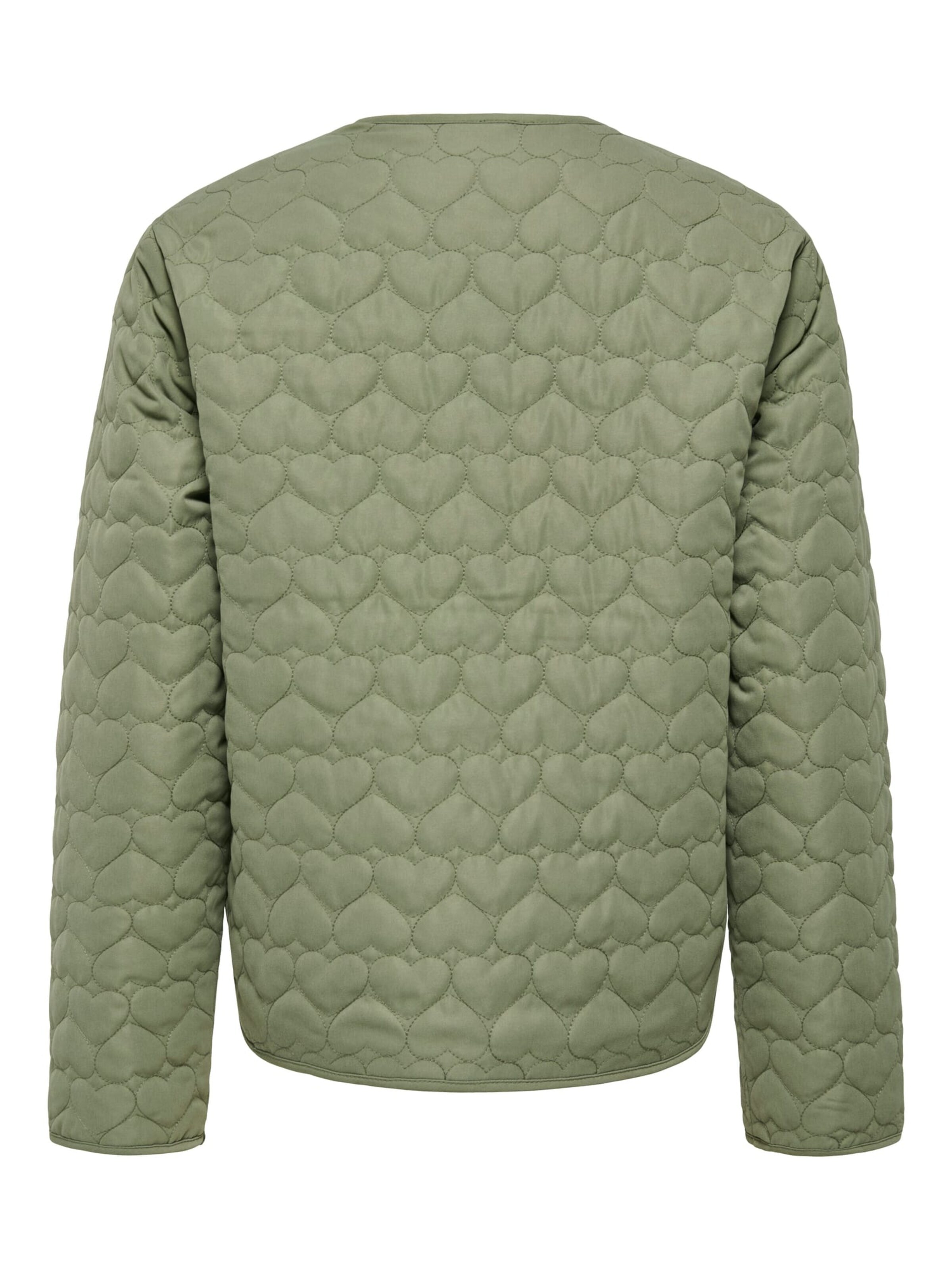 ONLY Between-season jacket 'Heart' in Green