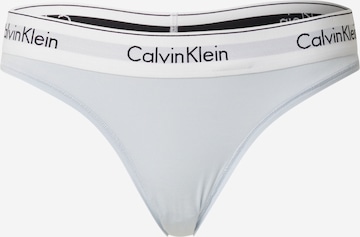 Calvin Klein Underwear Стринги в Синий: спереди