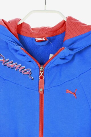 PUMA Sweatshirt & Zip-Up Hoodie in XS in Blue
