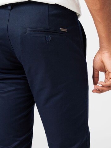 Bruun & Stengade Slimfit Chino 'Machu' in Blauw