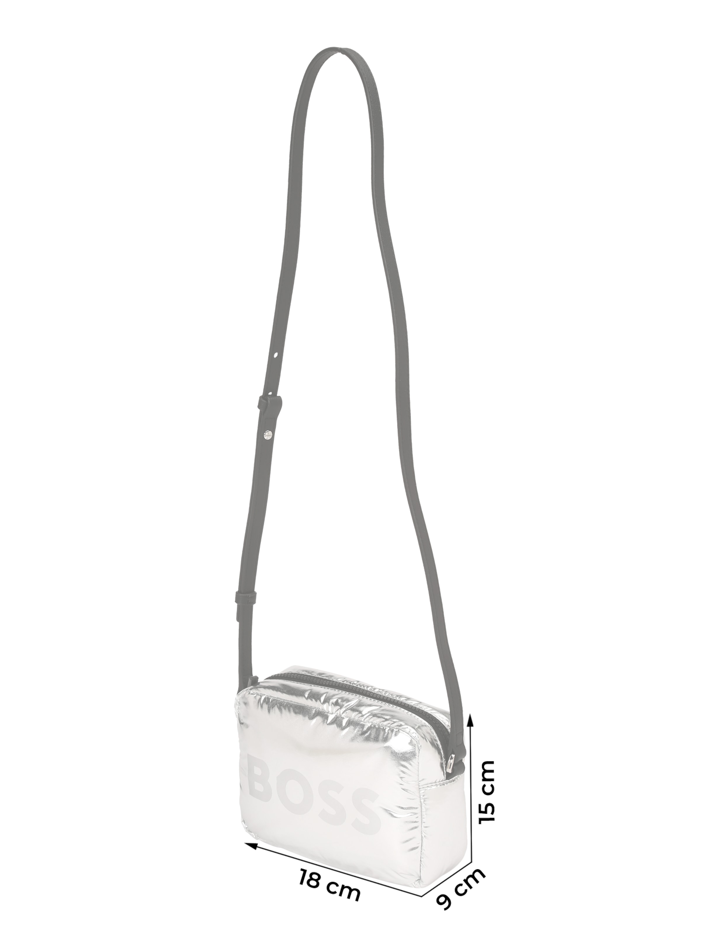 BOSS Tasche 'Deva' in Grau