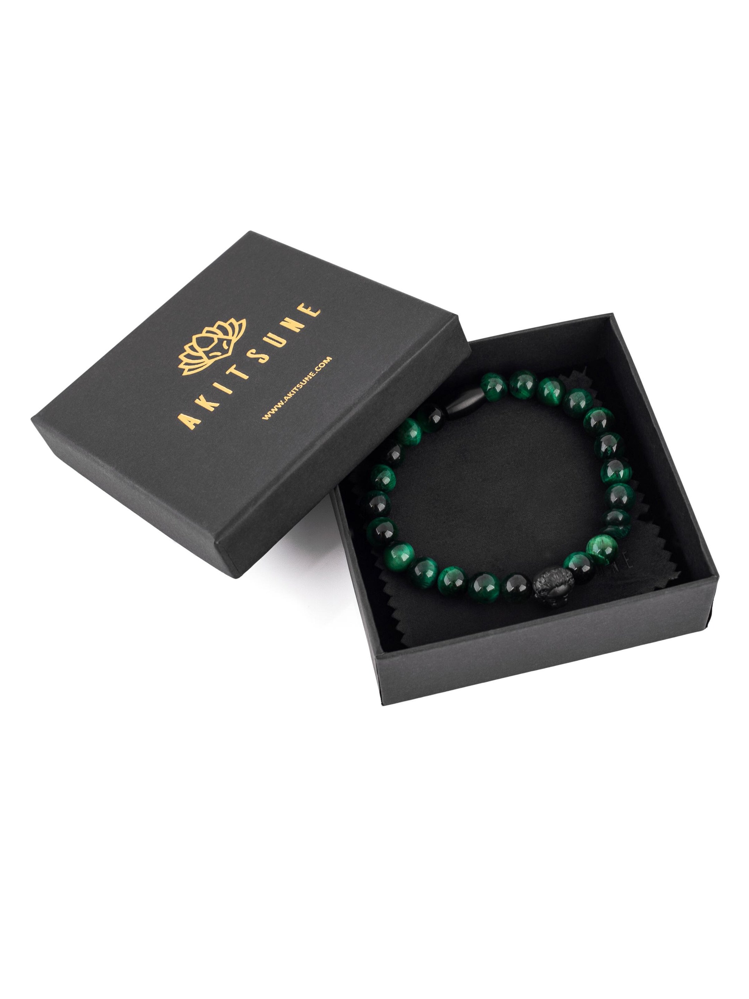 Akitsune Bracelet 'Regis' in Green