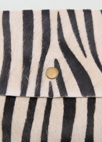 MANGO KIDS Tasche 'Zebra' in Beige