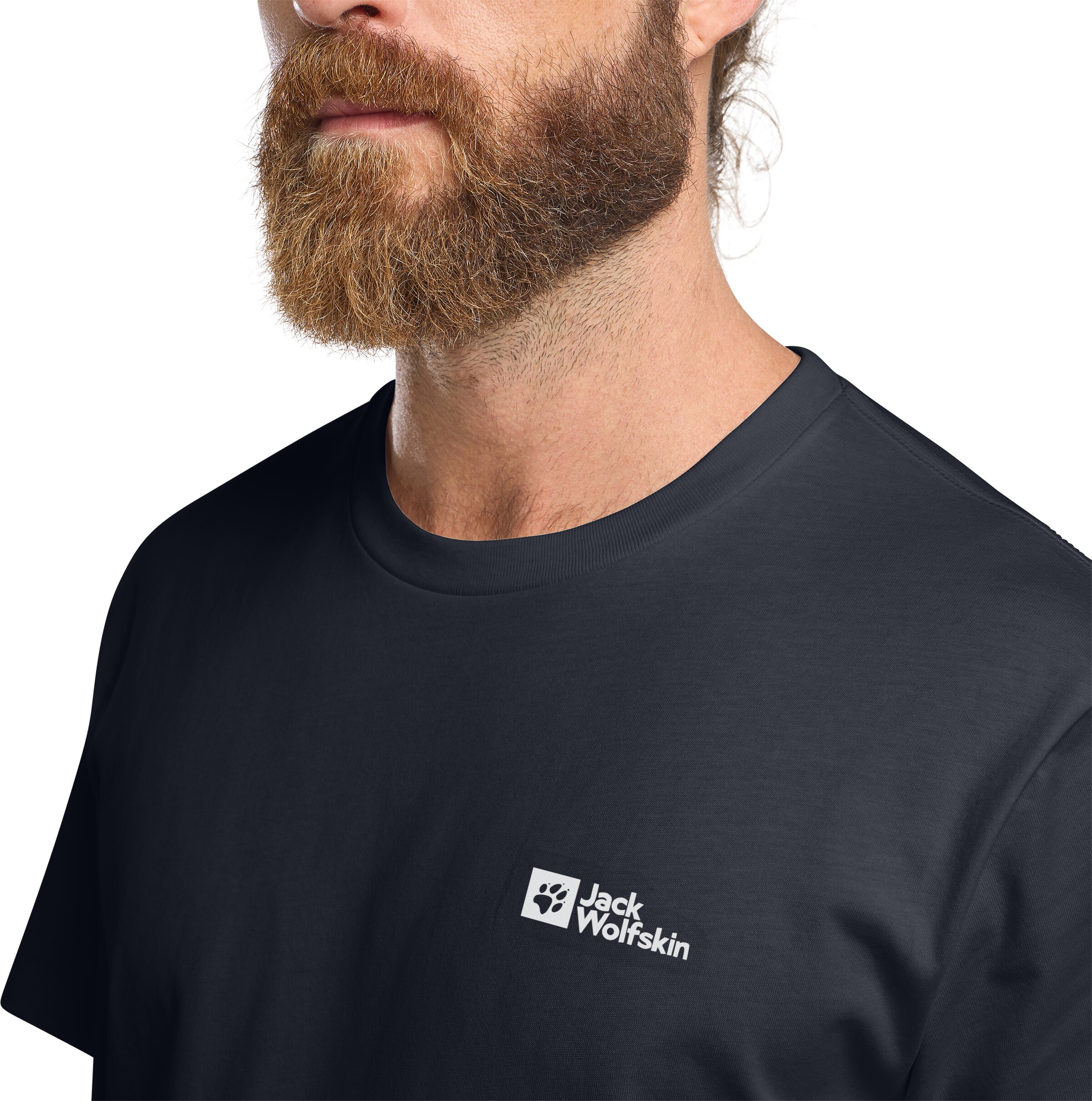 JACK WOLFSKIN Funktionsshirt in Schwarz