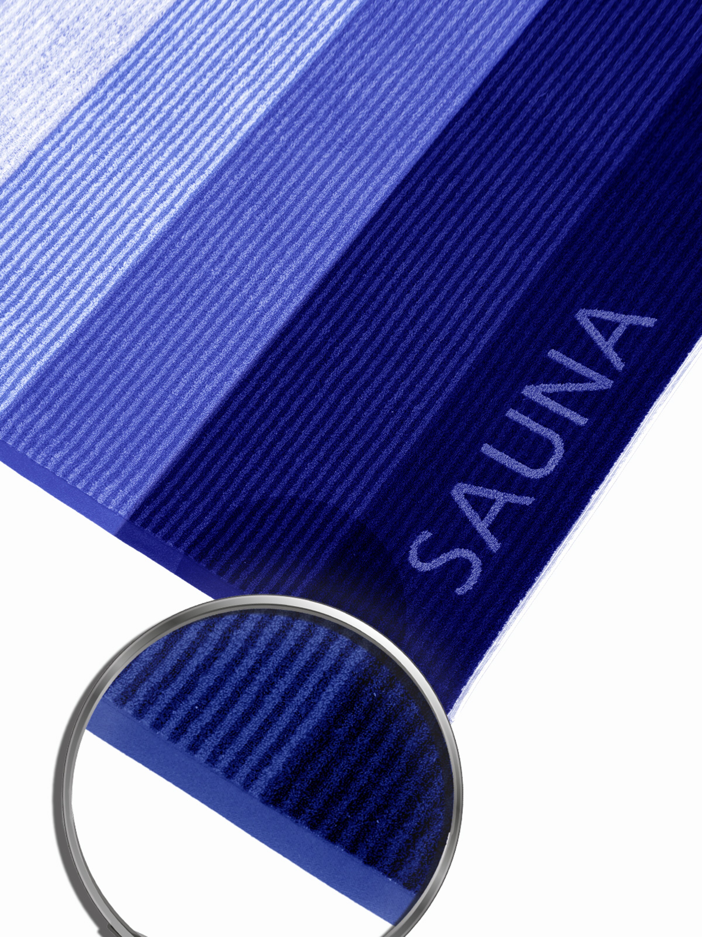 Lashuma Handtuch 'Helsinki'‌‌‌ in Blau