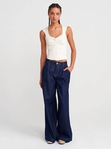 Dilvin Blouse in White