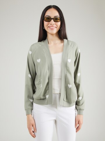 Veste mi-saison 'Erika' ABOUT YOU en vert : devant