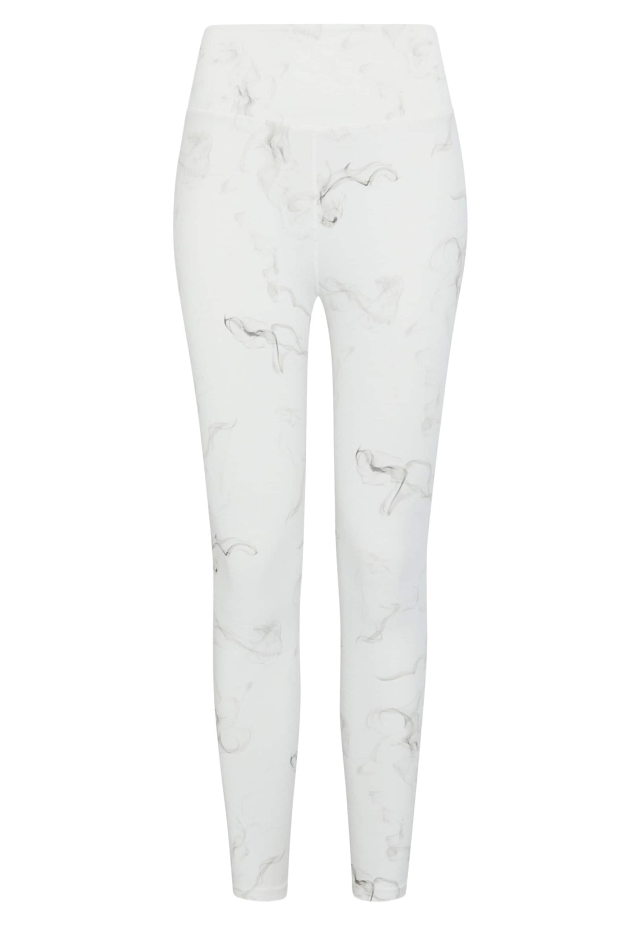 Born Living Yoga Skinny Sports trousers 'Helio' in White: front