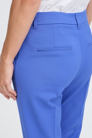 PULZ Jeans Regular Stoffhose ' PZBindy ' in Blau
