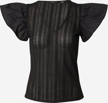 Camicia da donna 'NAJA' di VERO MODA in nero: frontale