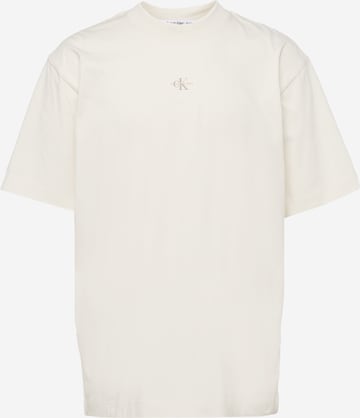 Calvin Klein Big & Tall Shirt in White: front