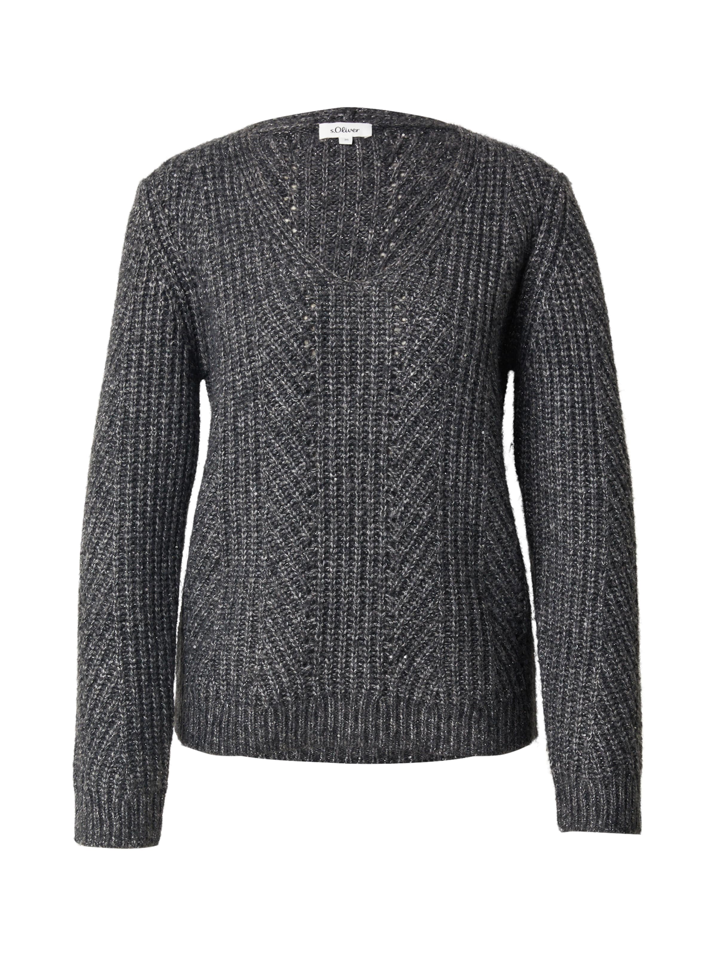 Pull-over s.Oliver en gris : devant