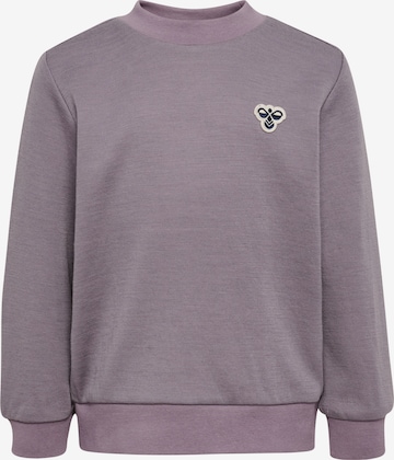 Hummel Sweatshirt in Grijs: voorkant