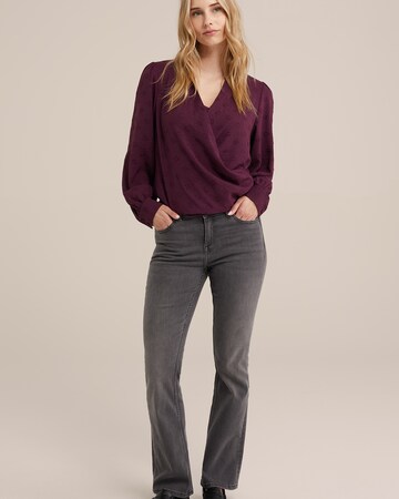 Camicia da donna di WE Fashion in lilla