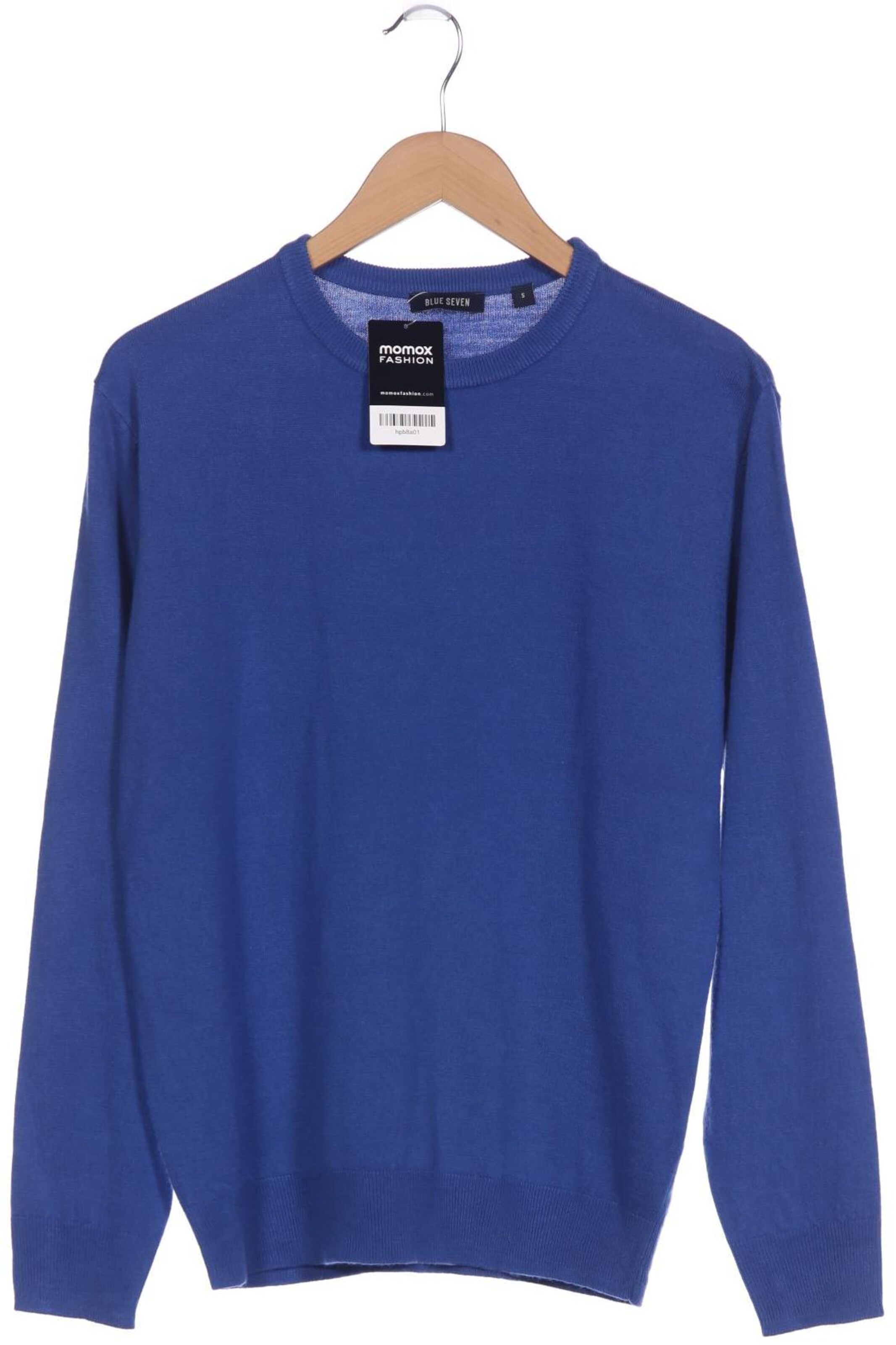 BLUE SEVEN Sweatshirt & Zip-Up Hoodie in S in Blue: front