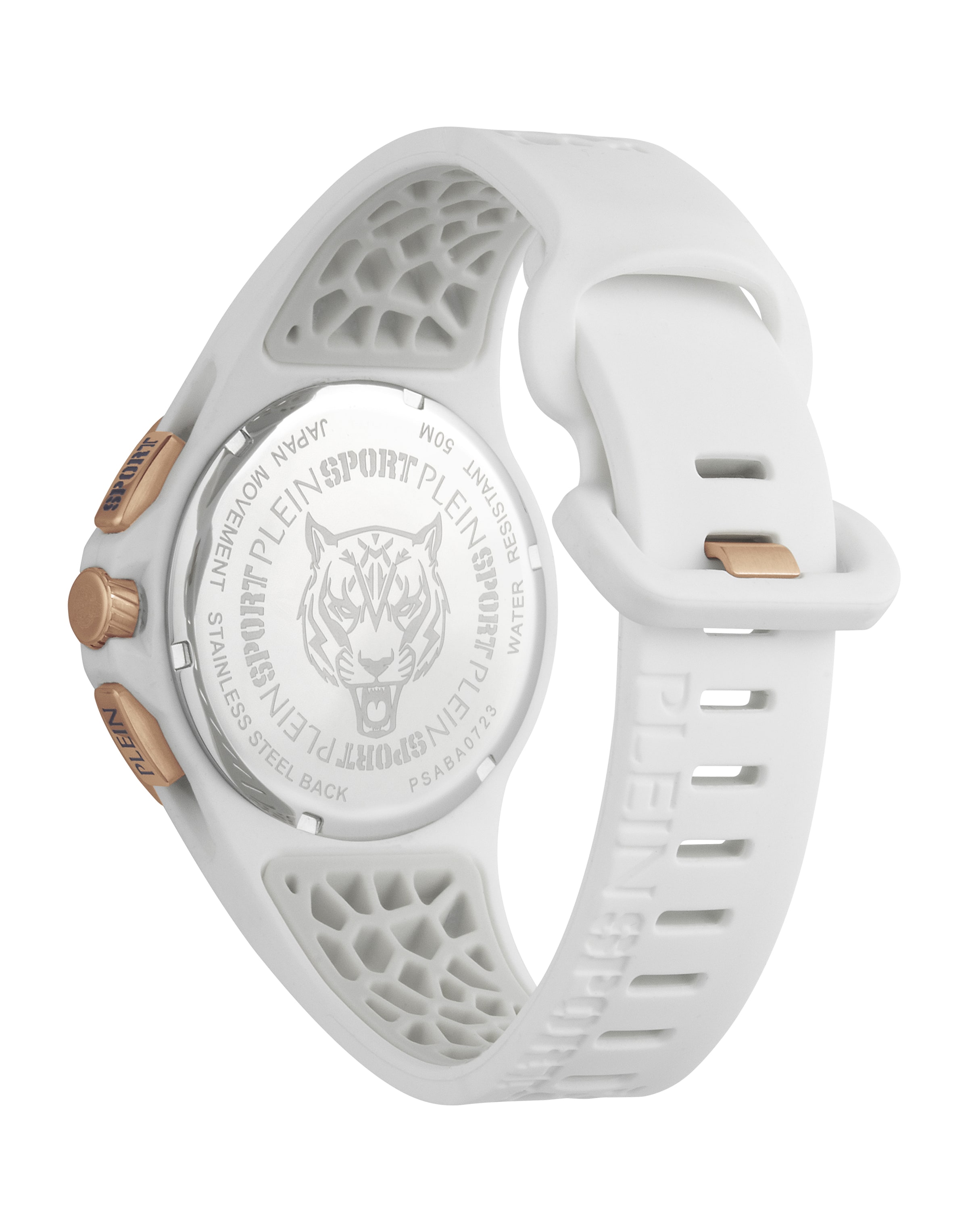 Plein Sport - Reloj analógico 'Thunderstorm' en blanco