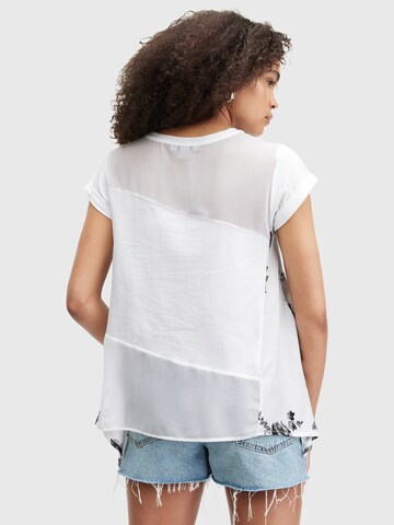 AllSaints Тениска 'ZALA IONA' в бяло