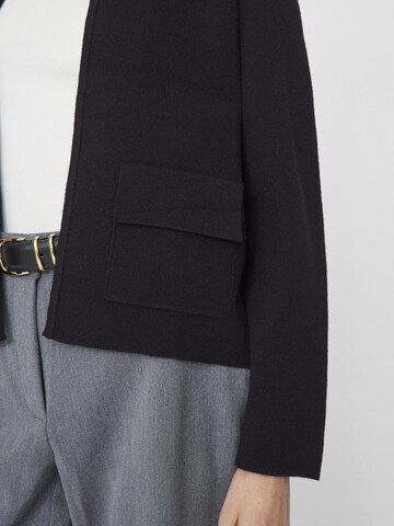 VILA Knit cardigan in Black