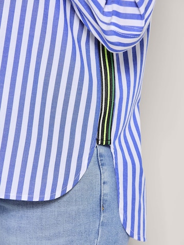 Chemisier MADELEINE en bleu