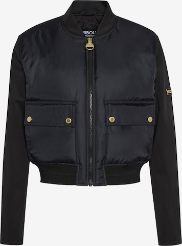 Barbour International Välikausitakki 'Emerson' värissä musta: etupuoli