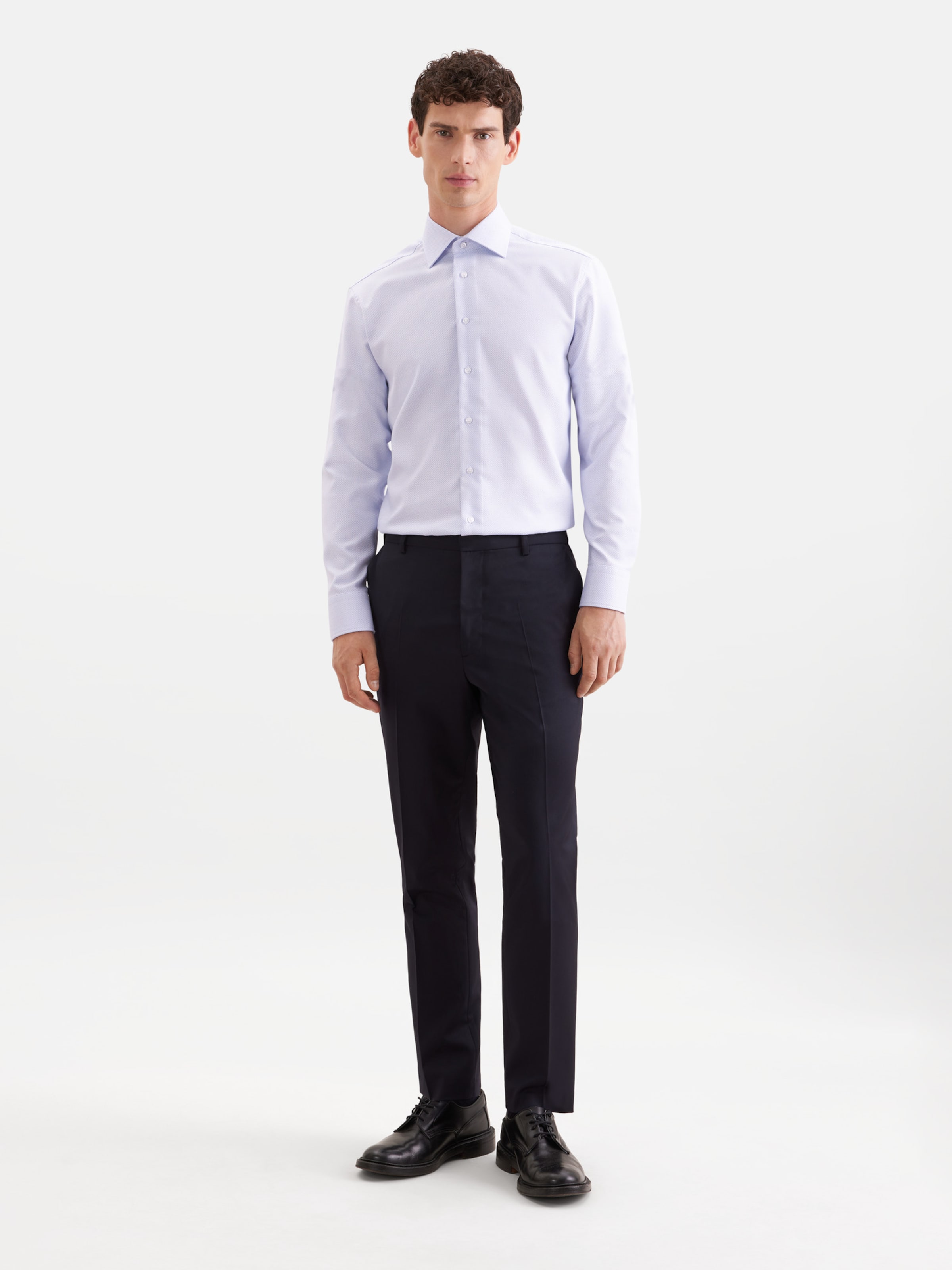 Coupe slim Chemise business SEIDENSTICKER en bleu