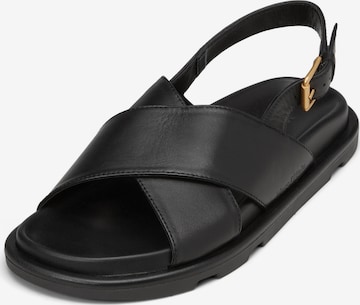 Marc O'Polo Sandaalit värissä musta: etupuoli