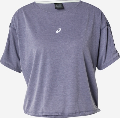 ASICS Tehnička sportska majica 'Nagino' u sivkasto ljubičasta (mauve) / bijela, Pregled proizvoda