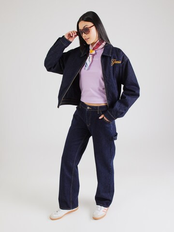 GUESS JEANS - Camiseta en lila