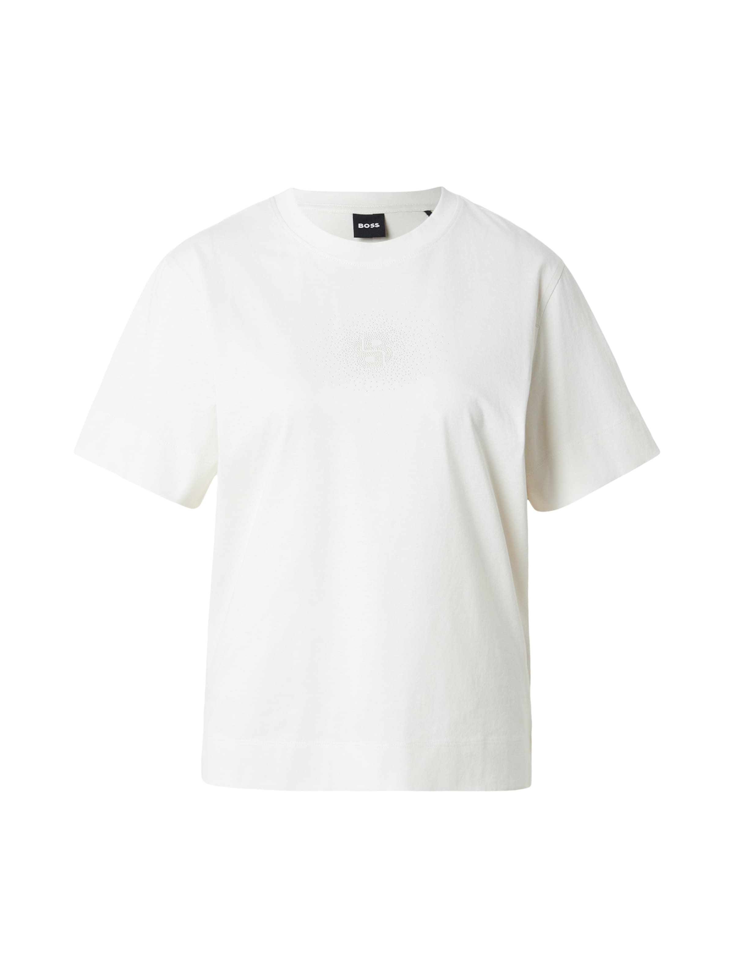 BOSS - Camiseta 'Elpha' en blanco: frente
