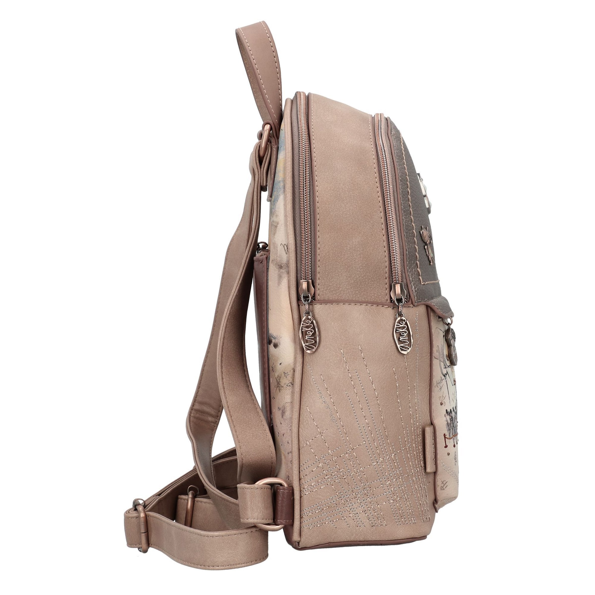 Anekke Backpack 'Hollywood City' in Bronze