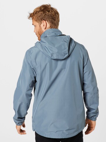 JACK WOLFSKIN Outdoor jacket 'Stormy Point' in Blue