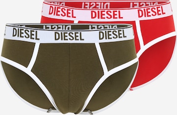 DIESEL - Cueca 'ANDRE' em verde: frente